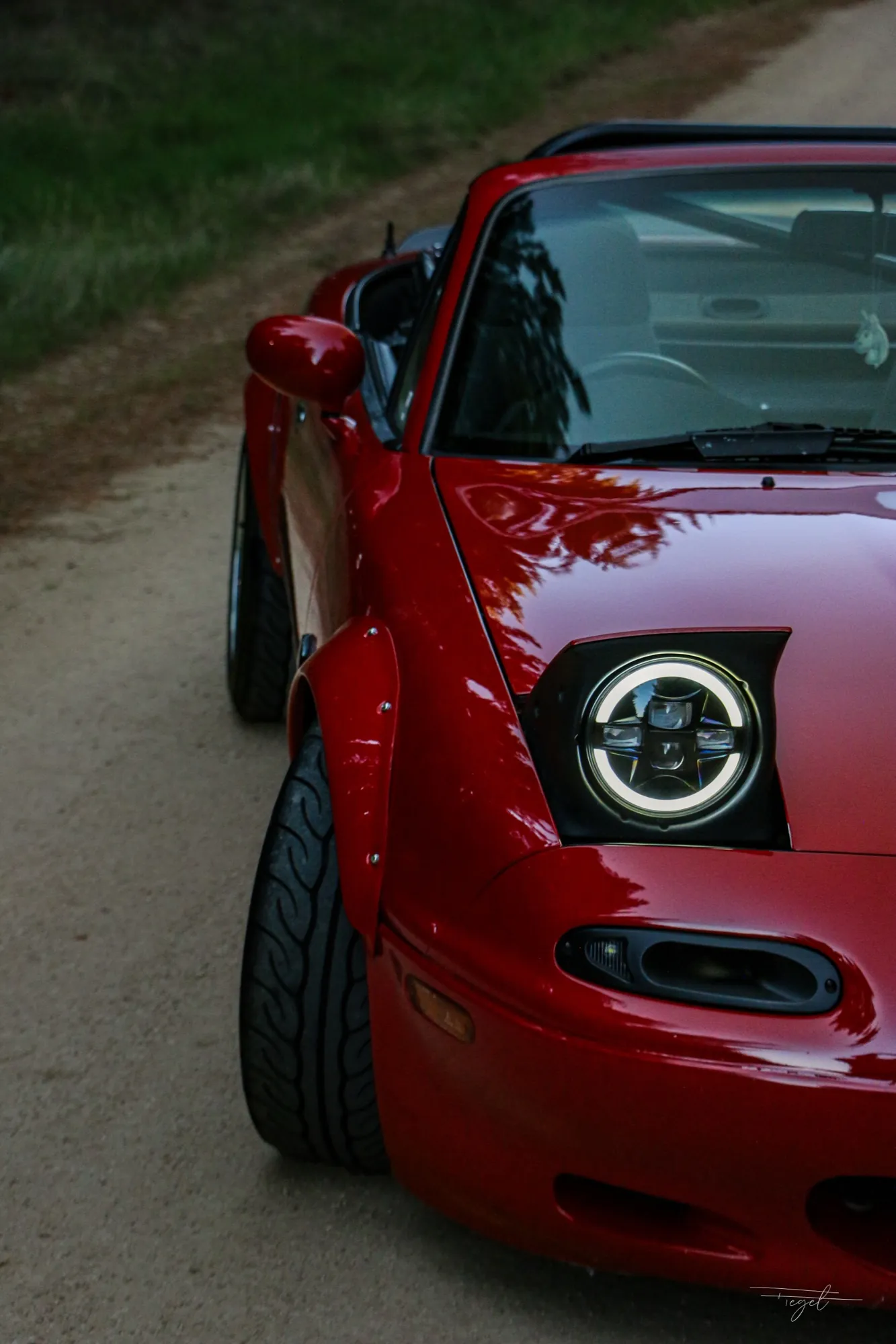 NA Miata — Pine Forest Road — photograph 3