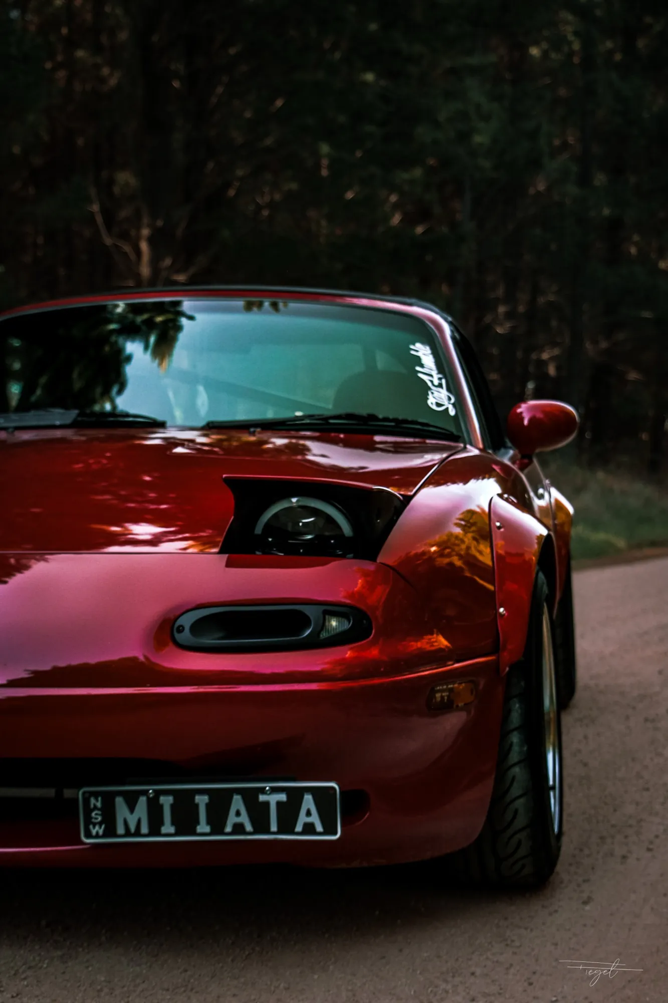 NA Miata — Pine Forest Road — photograph 5